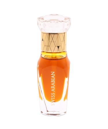 Swiss Arabian Amber Aura For Unisex - Luxury Fragrance Products From Dubai - Long Lasting Personal Perfume Oil - A Seductive Exceptionally Made Signature Aroma - Luxurious Scent Of Arabia - 0.4 Oz - Buy Online on GoSupps.com