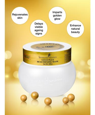 FTShahnaaz Husain's 24 Carat Gold Plus Anti-Age Exfoliating Scrub 200g - Buy Online on GoSupps.com