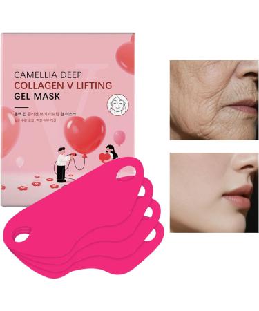 Chin mask for tightening and strengthening Lifting Gel Masque Facial reducer for jaw contour firming rejuvenating double skin elasticity tightening - Buy Online on GoSupps.com