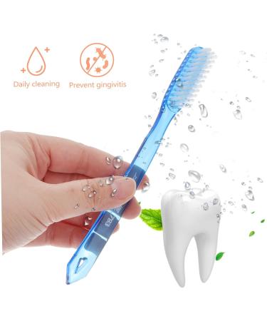 Frcolor 30-Pack Soft Bristle Toothbrushes for Adults - Travel-Friendly Plastic Toothbrushes & Floss for Ultimate Oral Care - Buy Online on GoSupps.com