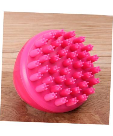 Frcolor Silicone Hair Massage Brush - Ergonomic Shampoo Brush for Rinse & Bathing | International Shipping - Buy Online on GoSupps.com