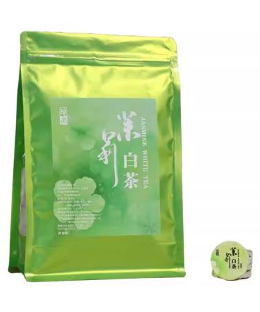 HQZM Premium Chinese Jasmine White Tea Small Cake Tea 250g The Charm of Gongmei White Tea