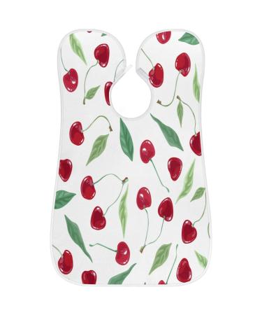 Fruit Cherry Beard Bib Apron - Non-Stick Waterproof Hair Catcher for Men | Perfect Grooming Gift - Buy Online on GoSupps.com