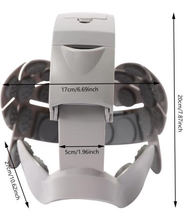 3D Electric Head Massager for Stress Relief & Hair Loss Prevention | Home Health Care Device - Buy Online on GoSupps.com