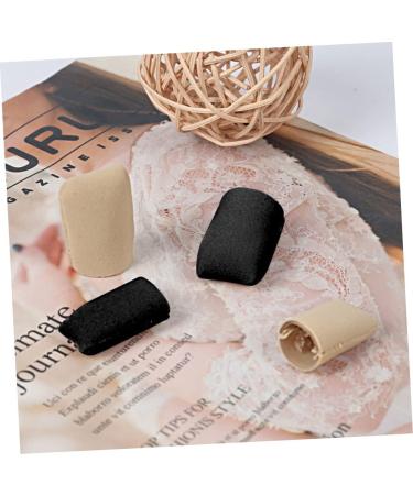 Siliocne Toe Protectors - 2 Pairs of Hand Toe Sleeves for Sneaker Blisters - Closed Toe Covers for Protection - Nylon Surface Fabric - 4x2.7cm - Buy Online on GoSupps.com