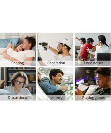Noise Cancelling Ear Plugs for Sleeping | Reusable Silicone Earplugs - 2 Pairs for Sleep Snoring Concerts & Travel - Buy Online on GoSupps.com