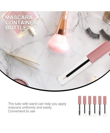 FOMIYES 6pcs 5ML Empty Mascara Tube Eyeliner Lip Gloss Tubes - DIY Cosmetics Container Bottle - Pink - Buy Online on GoSupps.com