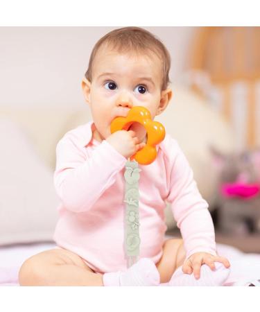 BAOK Baby Pacifier Holder - 4 PCS Stainless Steel Anti-Drop Chains Silicone Accessories for Hospitals | Shop Now - Buy Online on GoSupps.com