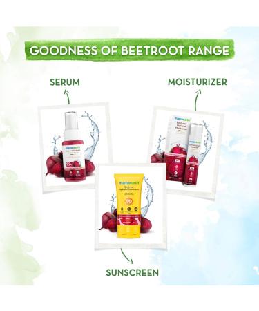 Mamaearth Beetroot Hydraful SPF 50 Sunscreen with PA++++ | Gives Natural Pink Glow with Sun Protection | Deeply Hydrates with Hyaluronic Acid | 1.76 Oz/50g - Buy Online on GoSupps.com