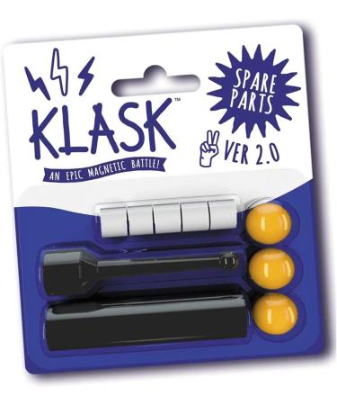 KLASK Game Spare Part Set 2.0 - For KLASK and KLASK 4 The Magnetic Party Game of Skill for Kids and Adults of All Ages