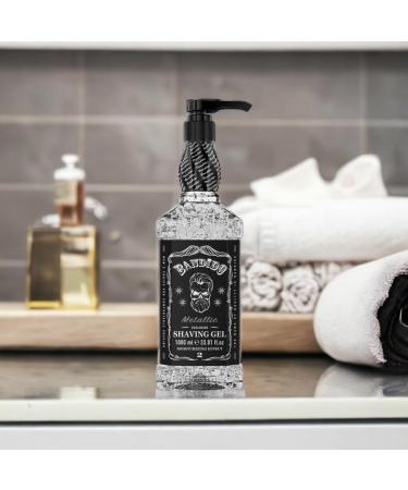 Bandido Shaving Gel for Men - Non-Foaming Precise Shave 1000ml | International Shipping Available - Buy Online on GoSupps.com