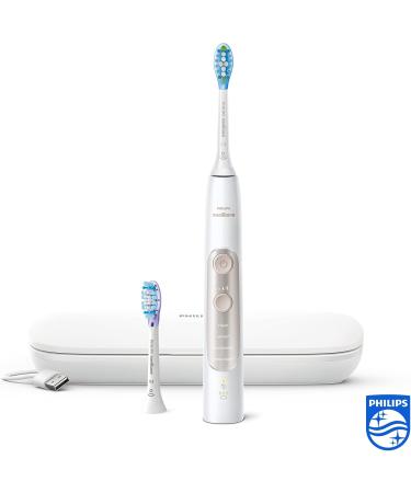 Philips Sonicare ExpertClean 7500 Electric Toothbrush - G3 Gum Care & C3 Plaque Defense App & Travel Case White (HX9691/02) - International Shipping Available - Buy Online on GoSupps.com