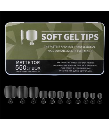 550Pcs Clear Soft Fake Toenail Square Fake Toenail Full Coverage Press On Toe Nail for Nail Extension DIY Fake Foot Nail Press On Toenails Artificial Toenails for Women Full Cover Toe Nails Toenail - Buy Online on GoSupps.com