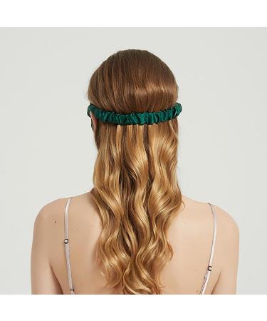 Buy 4 Pcs Silk Sleep Masks & Hair Accessories | Soft Eye Masks Scrunchies Headbands | Perfect Wedding Bridesmaid Gifts in Beige - International Shipping Available - Buy Online on GoSupps.com