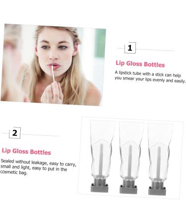 BIUDECO 8Pcs Lip Gloss Tube Lipstick Tube Clear Lip Gloss Makeup Transparent - Buy Online on GoSupps.com