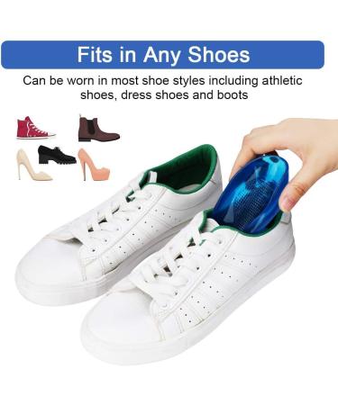 Buy Haofy Gel Heel Pillow Inserts - Orthopedic Silicone Cushion for Heel Spurs & Achilles Tendon Support - 1 Pair for Plantar Fasciitis Relief - Blue - Buy Online on GoSupps.com