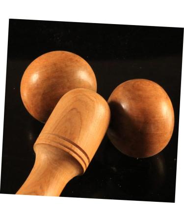 Marmerdo 3D Massage Roller & Eye Massage Devices Wooden Yoga Facial & Foot Massager for Ultimate Relaxation - Buy Online on GoSupps.com