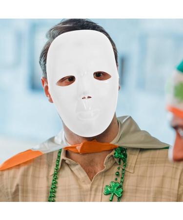 Luxshiny DIY Full Face Mask - 2 Pack Paintable Papier M ch Masquerade & Cosplay Masks for Mardi Gras Parties | Craft Your Own Unique Costumes - Buy Online on GoSupps.com