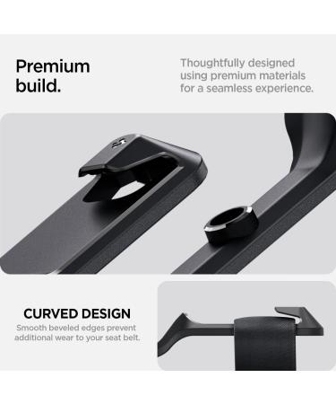 Buy Spigen Tesla Model Y Car Rear Seat Safety Belt Clip Accessories - Vehicle Seat Belt Adjuster 2 Pack - Black for Safety & Comfort - Buy Online on GoSupps.com
