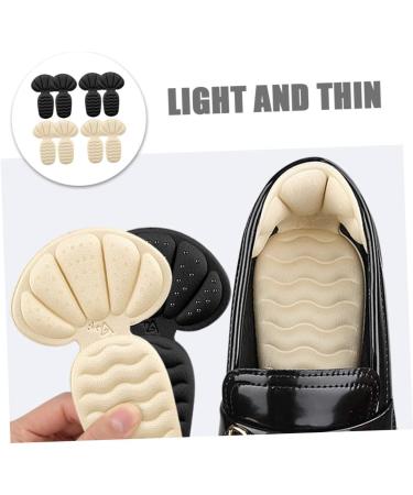 4 Pairs Silicone Heel Pads - Wear-Resistant Anti-Slip Inserts for Women s High Heels | Comfortable Heel Protectors & Gel Liners - Buy Online on GoSupps.com