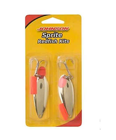Johnson Sprite Fishing Hard Bait, Gold - Redfish Kit, 2 1/2in - 3/4 oz