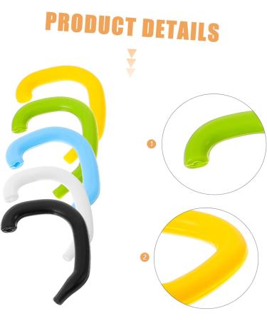 Magiclulu 5-Piece Ear Bracket Mask Hook Lanyard - Anti-Loss Mask Accessories for Comfortable Wear - Buy Online on GoSupps.com