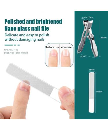 German Nail Clippers with Safety Lock for Men 2024 New Luxurious Ultra Sharp Nail Clippers for Thick Nails Stainless Steel Wide Jaw Opening No Splash Fingernail Cutters with Catcher File (Colorful) - Buy Online on GoSupps.com