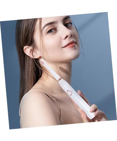 Gatuida Electric Toothbrush Set - Waterproof USB Charging Face Massage & Oral Hygiene Kit | Child-Friendly White ABS - Buy Online on GoSupps.com