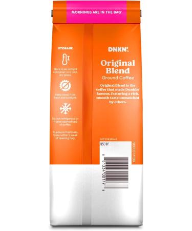 Dunkin' Donuts Original Blend Ground Coffee 453 g - Buy Online on GoSupps.com