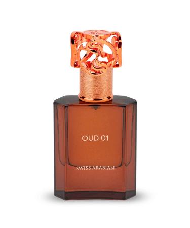 Oud 01 - Arabian Perfumes for Women and Men - Long Lasting Perfume - Floral Spicy Amber Perfume - Seductive Signature Aroma - 1.7 oz