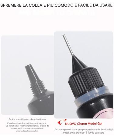 Nail sculpting gel | 10ml Non-stick Transparent Jewelry Glue 3D Nail Reconstruction Gel - For Art Design Gemstones Glitter Paint Colors Suitable for Beginners Home Use - Buy Online on GoSupps.com