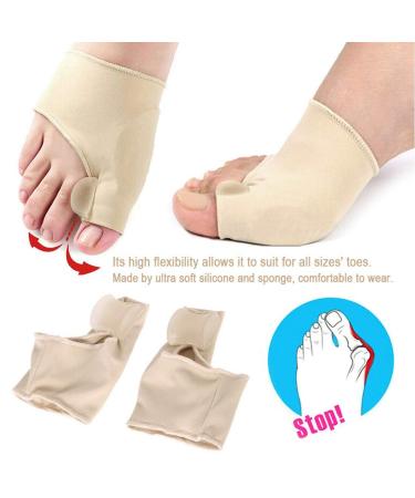 ERINSHOP Bunion Socks Corrector for Pain Relief - Hallux Valgus Splint for Big Toe Straightening - Orthopedic Gel Separator Pad - 1 Pair - Buy Online on GoSupps.com