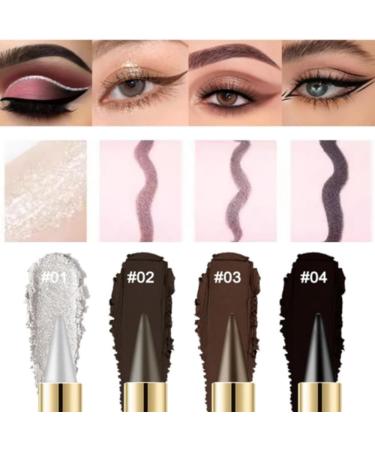 Ayky long wear gel eyeliner 2024 New Natural Black Eyeliner Cream Gel Eyeliner Waterproof Eyeliner for Mature Women Gel Waterproof Long Wear Liquid Eyeliner Pencil (03#) - Buy Online on GoSupps.com