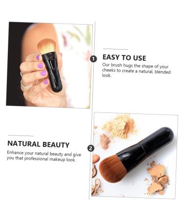 Buy Housoutil 1pc Foundation Brush - Angled Buffing & Blending Makeup Brush for Flawless Contouring | International Shipping - Buy Online on GoSupps.com