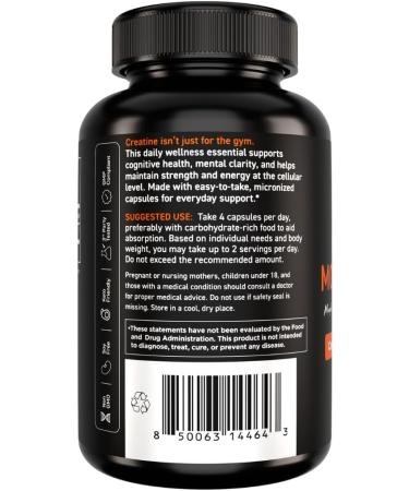 Vital Vitamins Chlorophyll Complex 60 ct + Creatine Capsules 120 ct - Buy Online on GoSupps.com