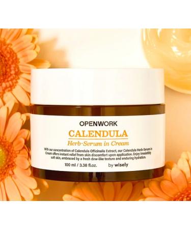 WHITESILK-wisely K-Beauty Human Stem Cell + Calendula Super Aqua Cell Renew Serum infused Cream Formulated Collageneer Technology (100ml)
