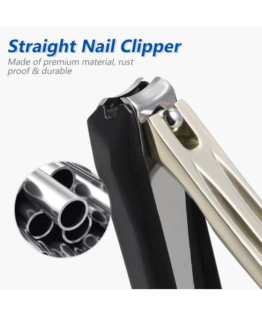 Beavorty Nail Clippers Toenail Clippers Kits Stainless Steel Fingernail and Toenail Clipper Cutters Nail Cutters Sets with Nail File and Cleaning Brush for Seniors Aducts Baby - Buy Online on GoSupps.com