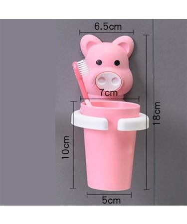 DIGJOBK Toothbrush Cup | Bathroom Toothbrush & Toothpaste Holder | Stylish Mouthwash & Brush Cup - International Shipping Available - Buy Online on GoSupps.com