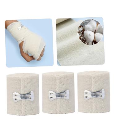 6 Rolls Compression School Suppiles Non Woven Medical Safrisor Elasticity Cohesive Wraps Practical Care Mat Sports Ankle Support Assorted Color 2 450X5CM