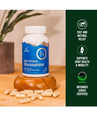 JOINT FORMULA 14 GLUCOSAMINE - Joint Pain Relief Supports Joint Health Cartilage & Muscle Function Joint Formula 14 Vegan Glucosamine Supports Gentle Detoxification Helps Calm Inflammation Help Rebuild Joints Easy to Digest Clinically Verified Vegan Glute - Buy Online on GoSupps.com