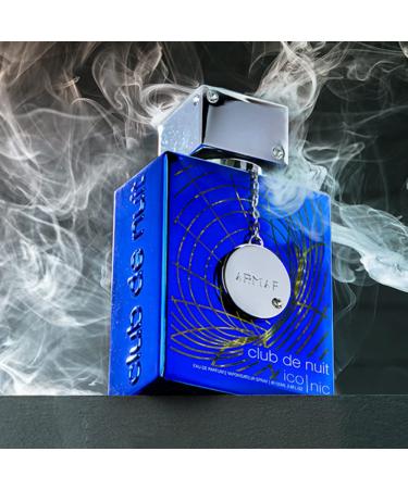Armaf Club de Nuit Blue Iconic for Men Eau de Parfum Spray 3.6 Ounce Fresh 3.6 Fl Oz (Pack of 1) - Buy Online on GoSupps.com