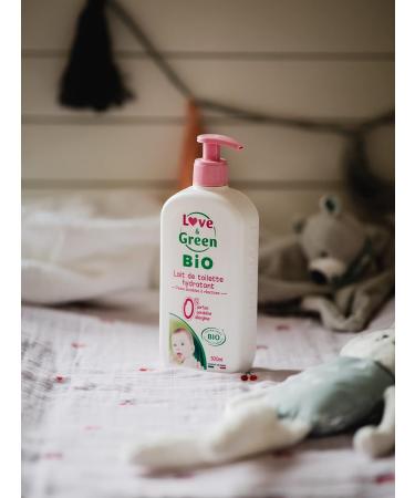 Love & Green - Lait de Toilette Hydratant Bio 0% 500 ml - Fabriqu en France (Lot de 2) - Buy Online on GoSupps.com