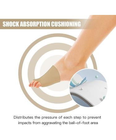 Confifill Metatarsal Pads - Forefoot Cushions for Metatarsalgia Relief - Size L (W 8-10, M 9-11) - Buy Online on GoSupps.com