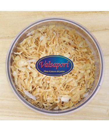  HOME LINE Sun-Dried Sliced Onion - 250g Envelope | Vegan Gluten Free | 100% Natural Dried Onion Flakes - Aromatic Spice Ideal for Smile - Buy Online on GoSupps.com