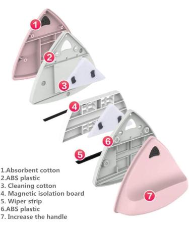 Window Clean Brush Magnetic Double Side Glass Cleaner Washing Brush Equipment Glass Wiper Cleaning Tool 15 30mm Size:15 30mm (Size : 15 30mm) - Buy Online on GoSupps.com