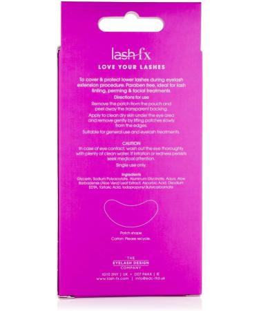 Lash FX Under Eye Gel Patches Lint Free Lash Pads 12 Pairs - Buy Online on GoSupps.com