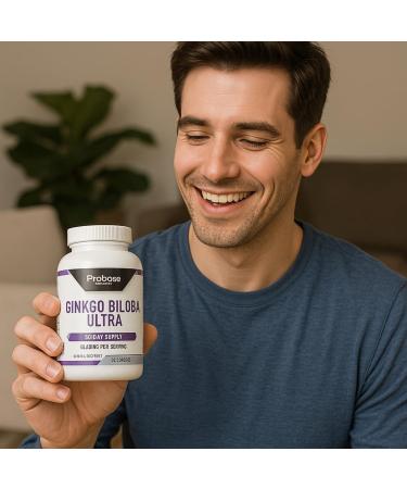 Probase Nutrition Ginkgo Biloba Ultra 60 Capsules 30-Day Supply - Buy Online on GoSupps.com