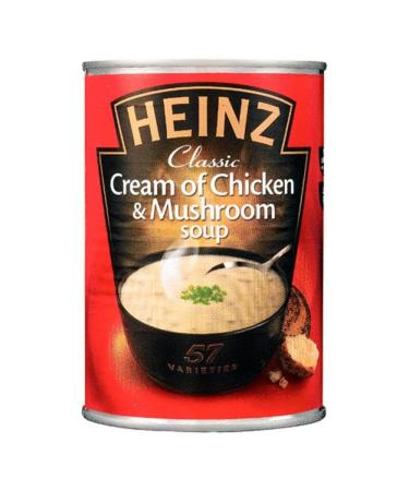 HEINZ Heinz Classic Cream of Chicken & Mushroom Soup (400g) - Pack of 6