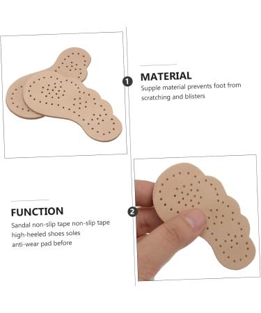 Didiseaon Non-Slip Stickers for Heels - 2 Pairs Metatarsal Cushions Skid-Resistant Foot Pads High Heel Inserts for Comfort & Support - Buy Online on GoSupps.com