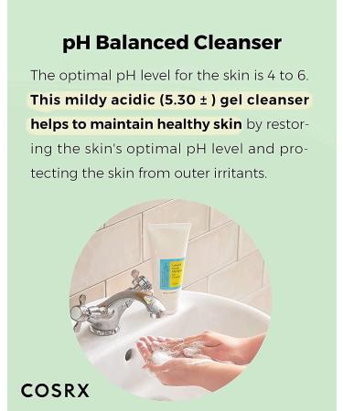 Buy Cosrx Low pH Good Morning Gel Cleanser 150ml - Gentle Cleansing for Glowing Skin - Buy Online on GoSupps.com